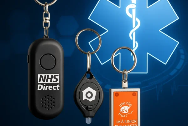 Stay Safe with the Personal Alarm Keyring with Torch 2 Alarm Keyring with Torch